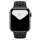 Apple Watch Nike Series 5 44mm GPS Caja de Aluminio en Gris Espacial Correa Nike Deportiva Antracita y Negra mx3w2ty/a